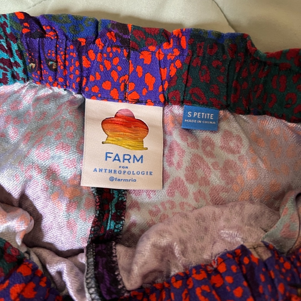 Farm Rio Anthropologie Sami Wildcat Pants - Picture 7 of 13